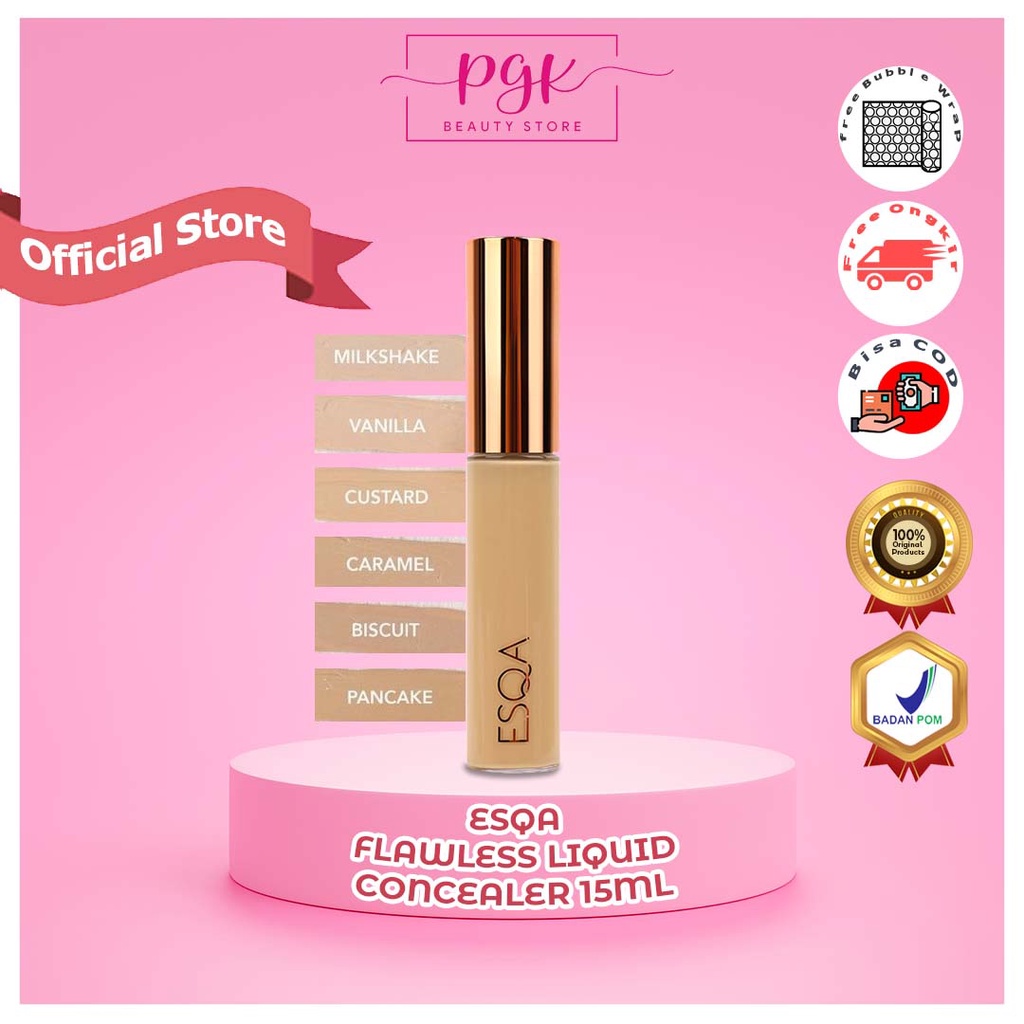 ESQA - FLAWLESS LIQUID CONCEALER 15ML