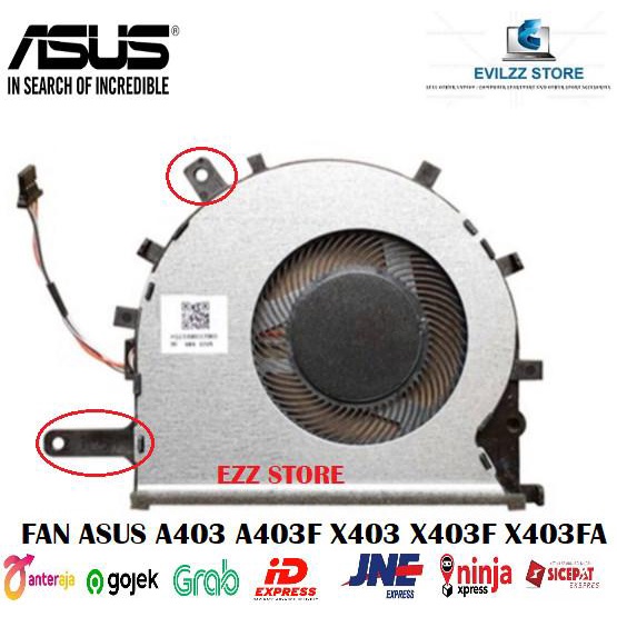 Terlaris Fan Asus A403 A403F A403Fa X403 X403F X403Fa K403 K403F K403Fa 4 Pin