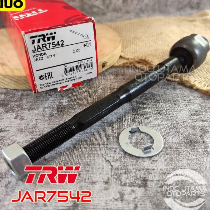 Rack End Honda Jazz VTEC City i-DSI (kiri) Long tie rod TRW JAR7542 Suku cadang spare part mobil