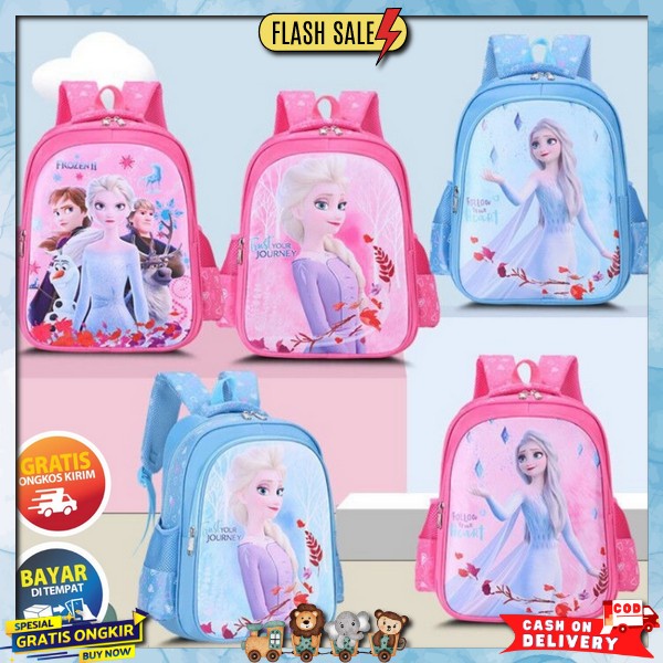 Tas Sekolah Qnak Paud Tk Sd Tad Bahu Muat Banyak Bagpack Fashion Wnta Kece Tss Back Pack Perempuan L