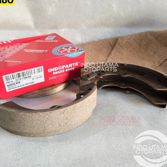 Kampas Rem Belakang Futura T120SS Brake Shoe INDOPARTS Suku cadang spare part mobil