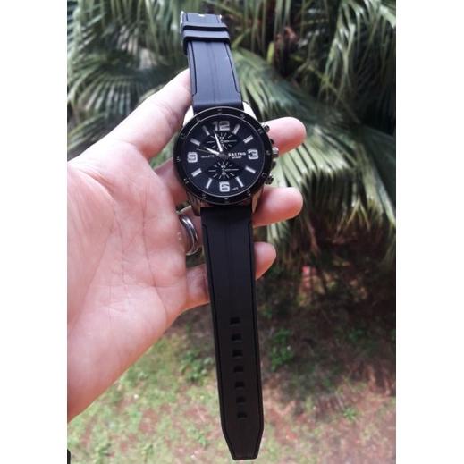 (COD)Jam Tangan Pria Wanita Analog Gastro Sport Tali Karet Crono Variasi/Jam Tangan Analog Gastro Sp