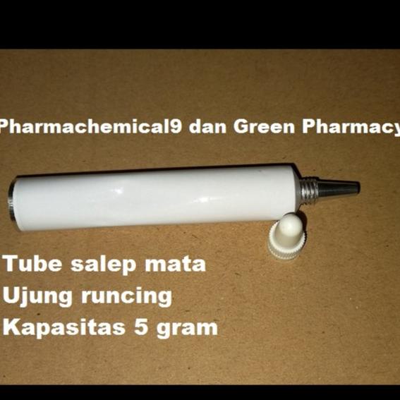 Tube salep mata alumunium kosong 5 gram