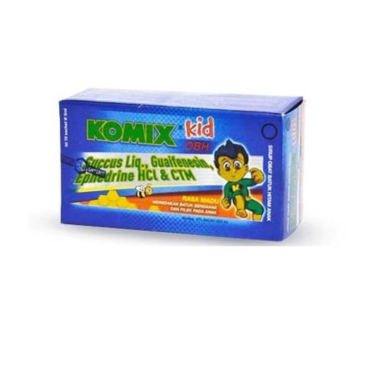 Komix Obh Kid Madu 5ml Sach (per Pcs)