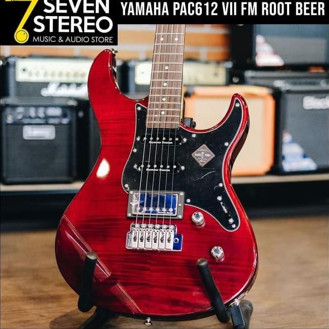 GITAR LISTRIK TERBARU YAMAHA PACIFICA PAC612VIIFM PAC 612 ROOT BEER ELECTRIC GUITAR EL09I09A82L