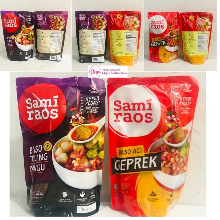 

[KODE 1920] Baso Aci Geprek Tulang Rangu Samiraos - Baso Geprek Pedas Murah Enak Asli Garut