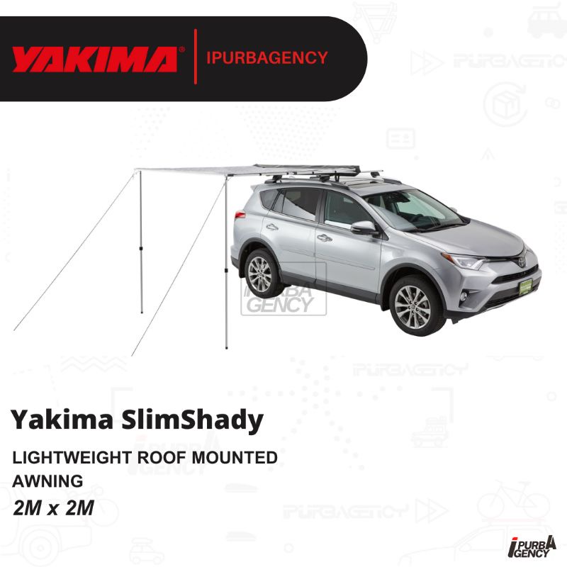 Awning Mobil Camping - Yakima Slimshady Awning (2m x 2m) 8007445