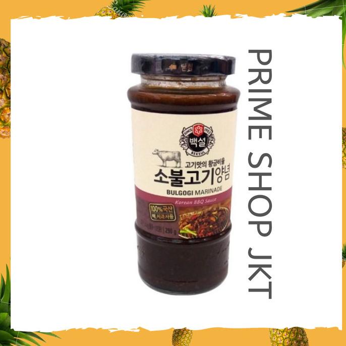 

CJ Beksul Korean BBQ Sauce Marinade/ Saus marinasi bumbu Bulgogi Korea