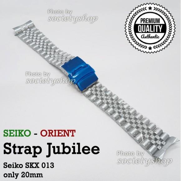 Terlaris Jubilee Strap Rantai Jam Tangan Seiko 013 Skx13 Watch 20Mm Tali 20