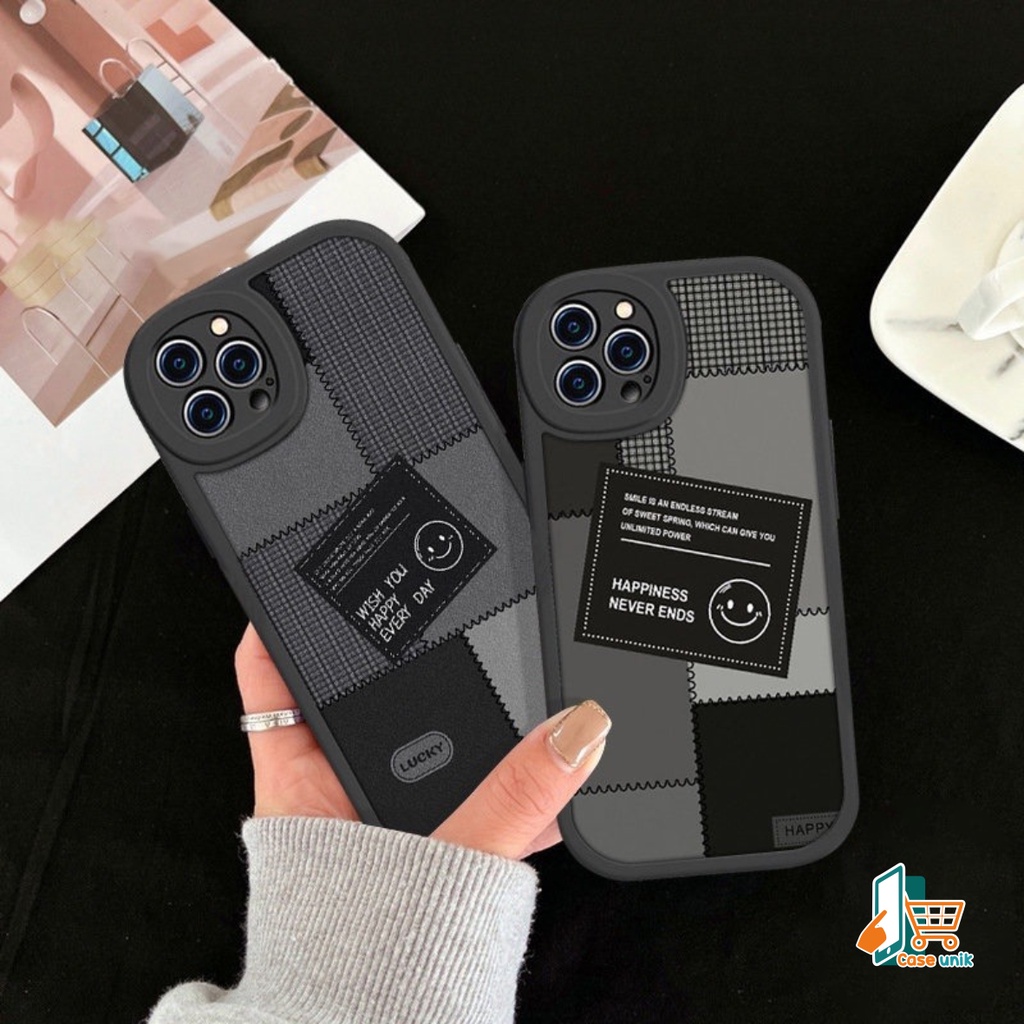 SS818 SOFTCASE SILIKON CASING CUTE SMILE FOR OPPO A74 A95 A53 A33 A83 A96 F5 YOUTH F7 F11 RENO 4 4F F17 PRO 5 5F A94 6 7 8 7Z 8Z 8T A53 2015 CS5768