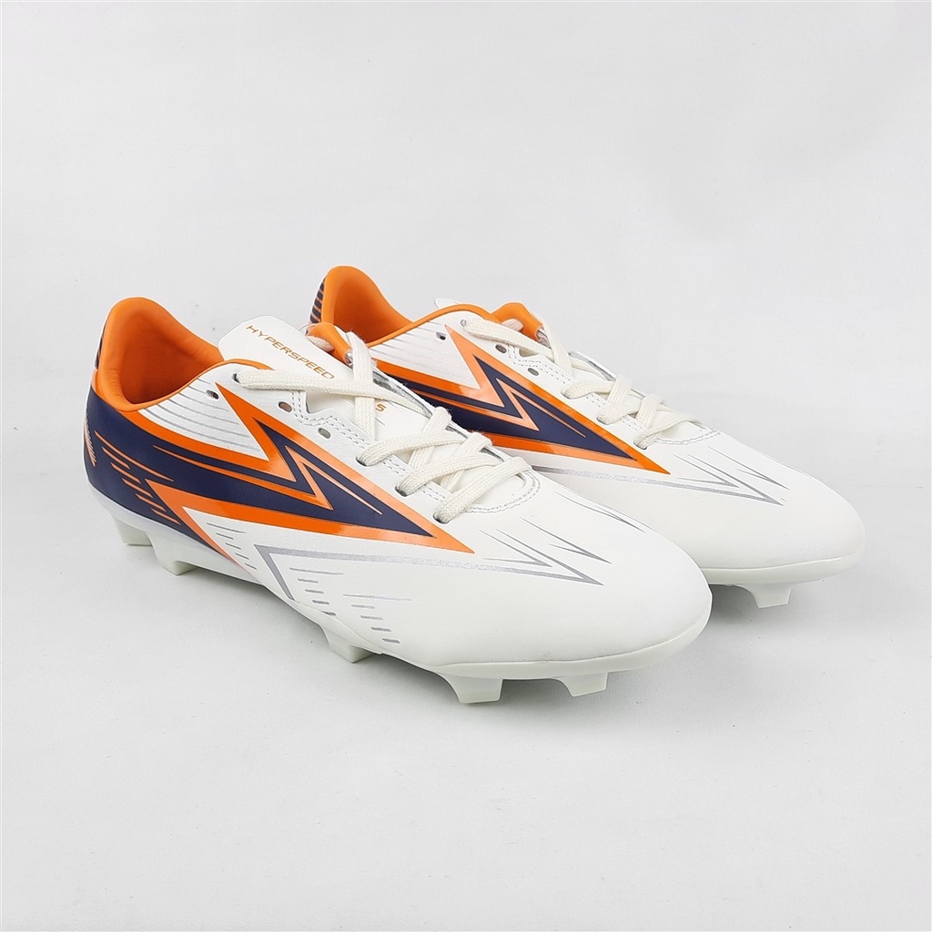 Specs Sepatu sepak Bola Hyperspeed 1.5 Fg Lily White Night Fall Tropic Orange 39-43