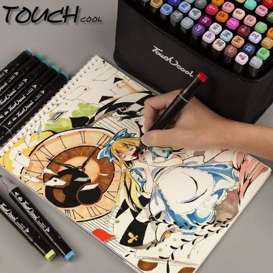 

TouchCool Marker Set 30PCS Spidol Warna Warni Profesional Menggambar