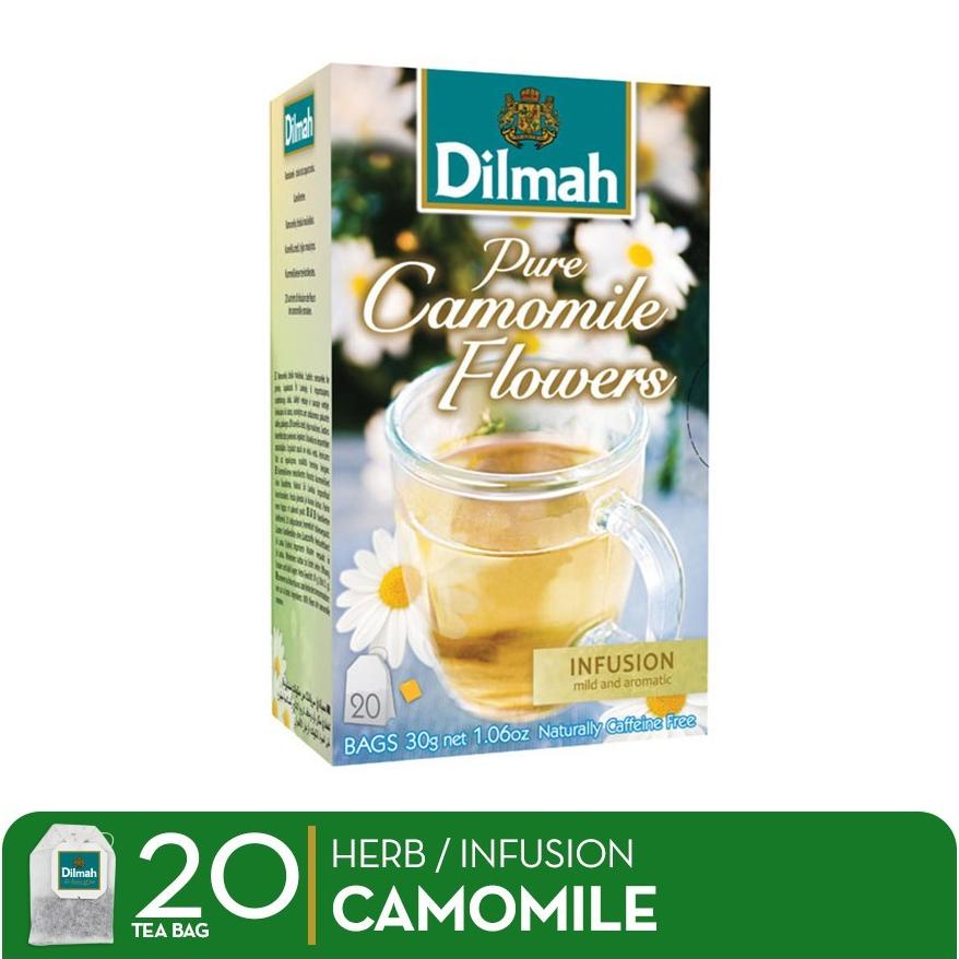 

DILMAH Pure Camomile Flowers 20 bags / Teh Dilmah Chamomile Flower Non COD