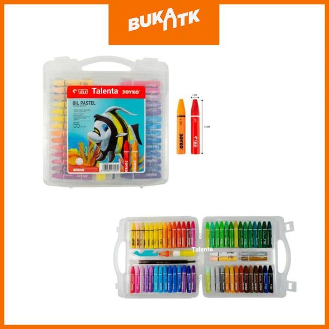 

oil pastel crayon utk mewarnai titi isi 55 wrn Joyko'