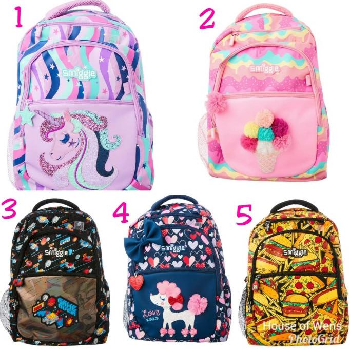 SMIGGLE FAVE BACKPACK - TAS BACKPACK SMIGGLE
