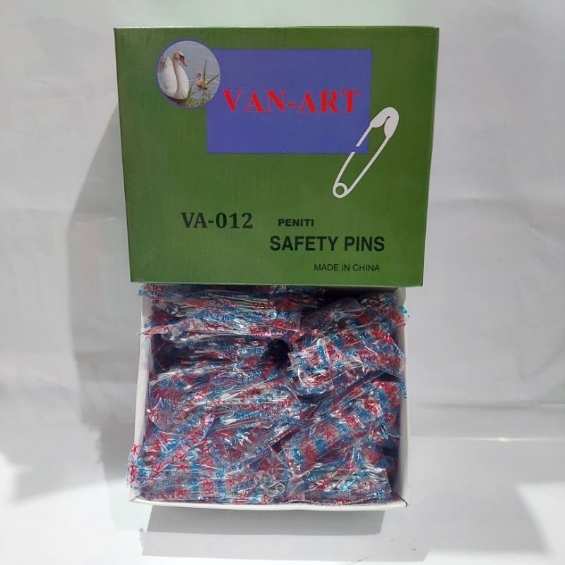 

(1 box) Peniti Baju Van Art / Peniti Hijab isi 24 pack TERLARIS