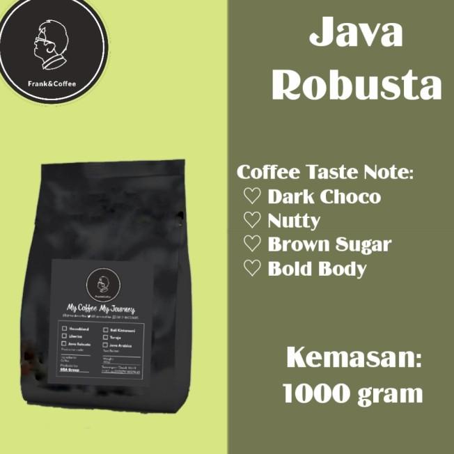 

Kopi Biji Roasting Atau Bubuk | Prrmium Kopi Java Robusta Kemasan 1 Kg