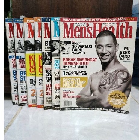 MAJALAH MENS HEALTH INDONESIA 2005