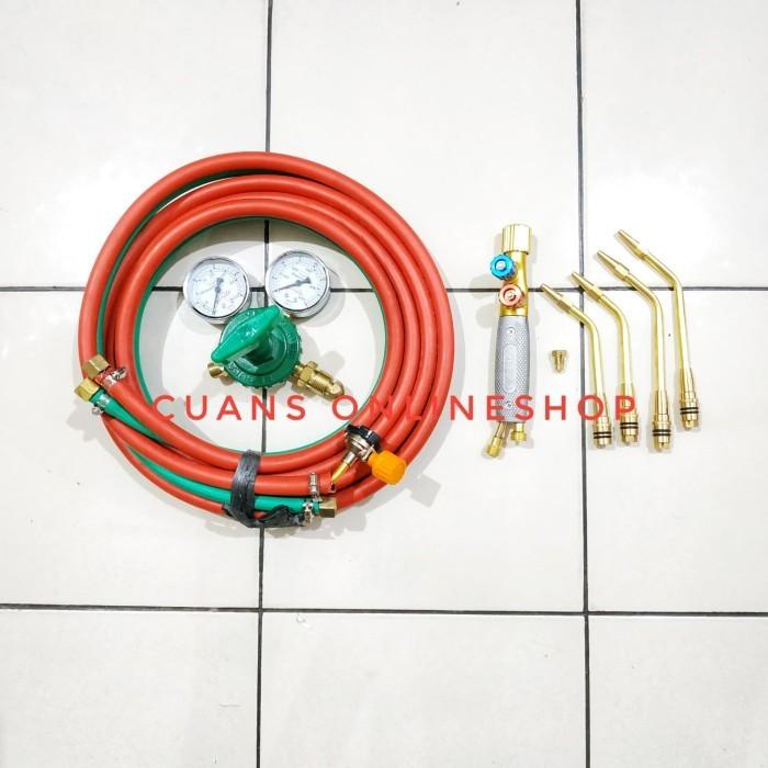Terlaris Paket Alat Las Bakar Gas Oksigen Lengkap. Paket Blender Potong Komplit
