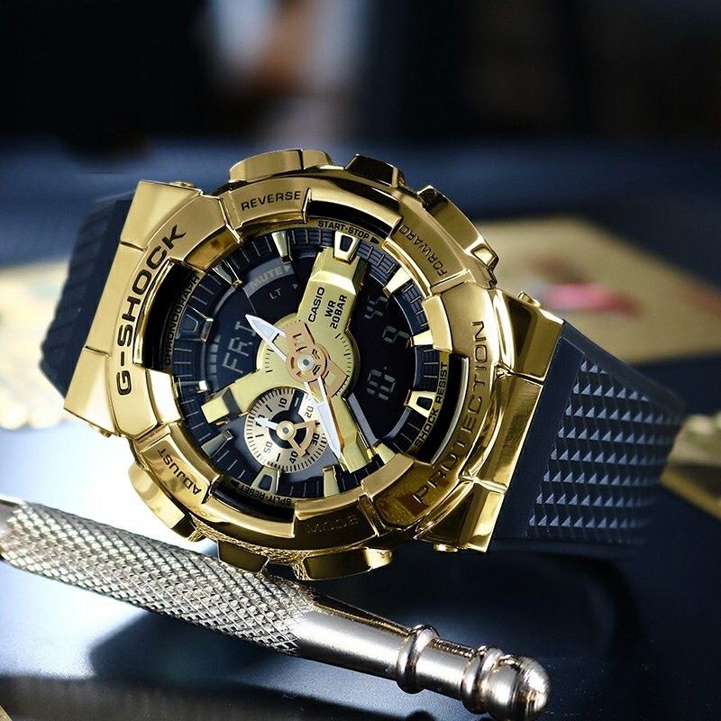 Limited Edition! Jam Tangan Casio Gshock GA110 ORIBM Free Box Paper Bag Name Tag Garansi Card Book Manual