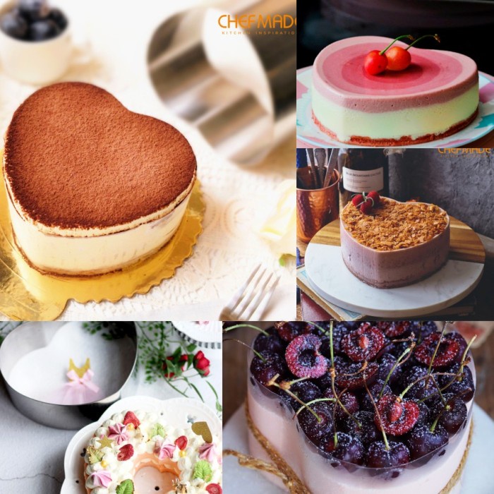 

Chefmade WK9309 - Heart Mousse Ring / Cetakan Kue Bentuk Hati 15cm