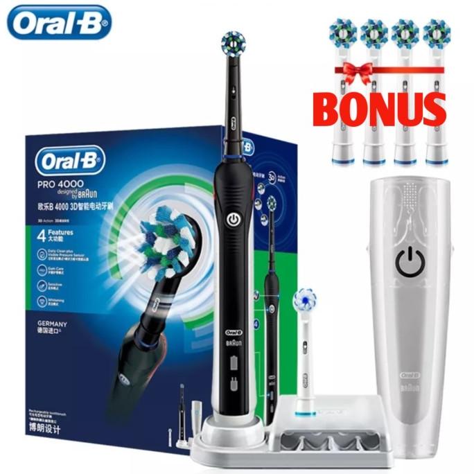 Oral B pro 4000 electric toothbrush