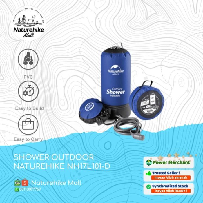 Terlaris Shower Alat Mandi Camping Portable Outdoor Naturehike Nh17L101-D