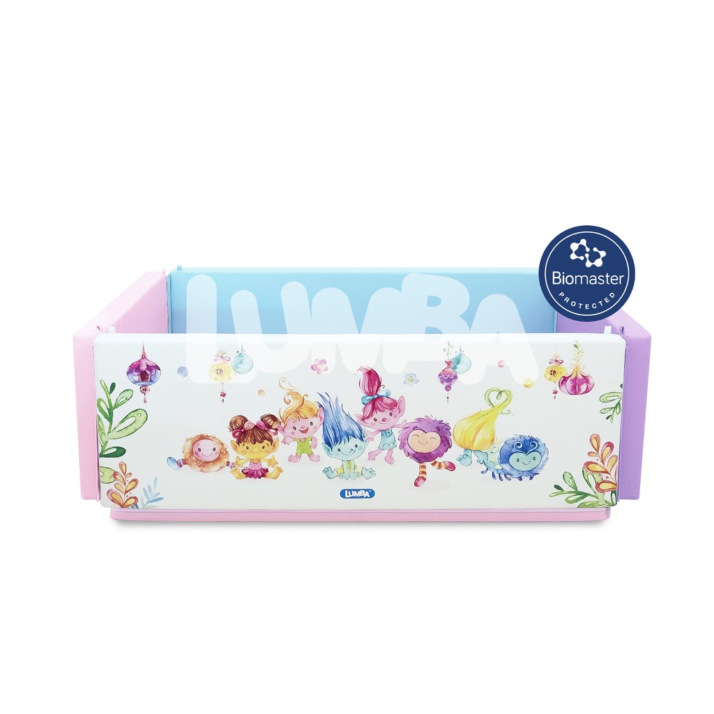 Lumba BumperBed & Playground Antibacterial Wonderland | Bumpermat | Playmat | Box bayi | Matras Bayi