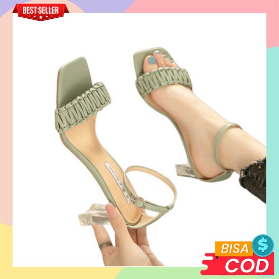 4530Kg Hells Pesta Bling-Bling Mawar Fladeo Glamour Size 36-41 Heels Hills Heel Sepatu Hak Tinggi Ha