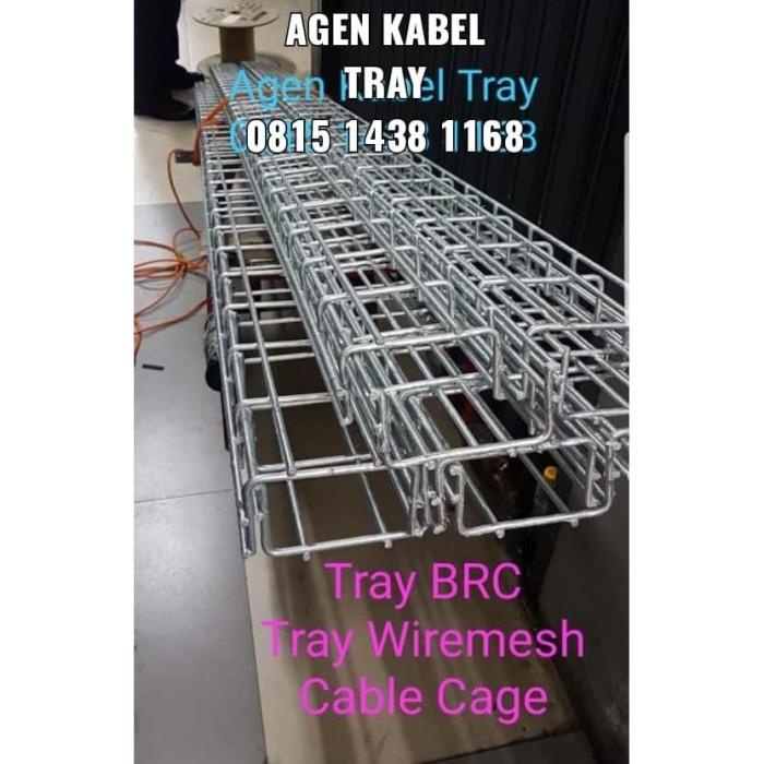 Terlaris Roller Tray Kawat / Tray Brc / Tray Wiremesh 100X50X3000Mm Elektro Galvanis