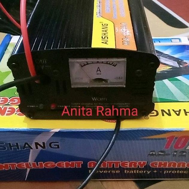 Casan Charger Aki 10 Ampere 12 Volt 10A 12V Motor Mobil Kering Basah