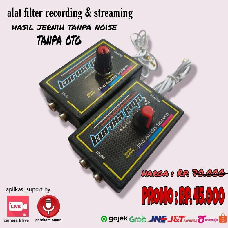 ALAT REKAM MIXER RECORDER MIXER KE HP DAN STREAMING COD