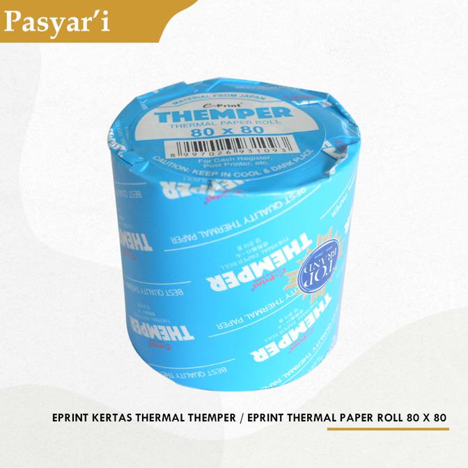 

Eprint Kertas Thermal Themper / Eprint Thermal Paper Roll 80 x 80 jen03