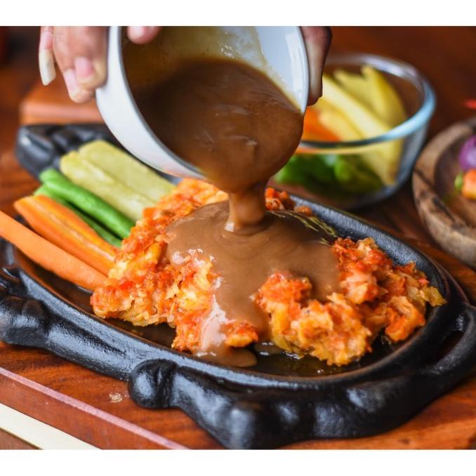 

Premix Bumbu Kuah Steak & Rice bowl varian Spicy Sauce