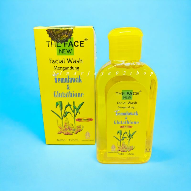 THE FACE Facial Wash Temulawak Bpom 125ml