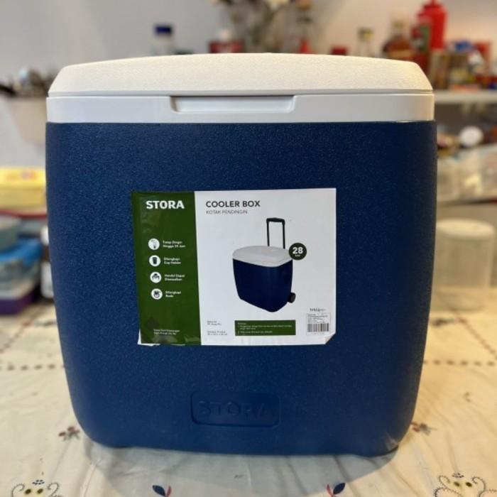 Cooling Stora Cooler Box 28 Liter Dengan Roda