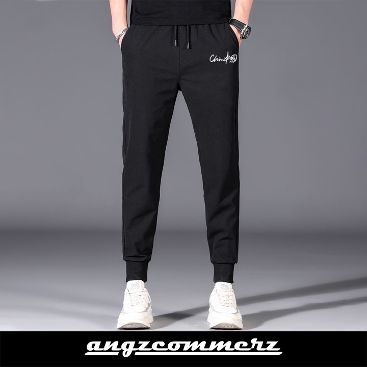 

Men Casual Loose Long Pants Black 3XL Size