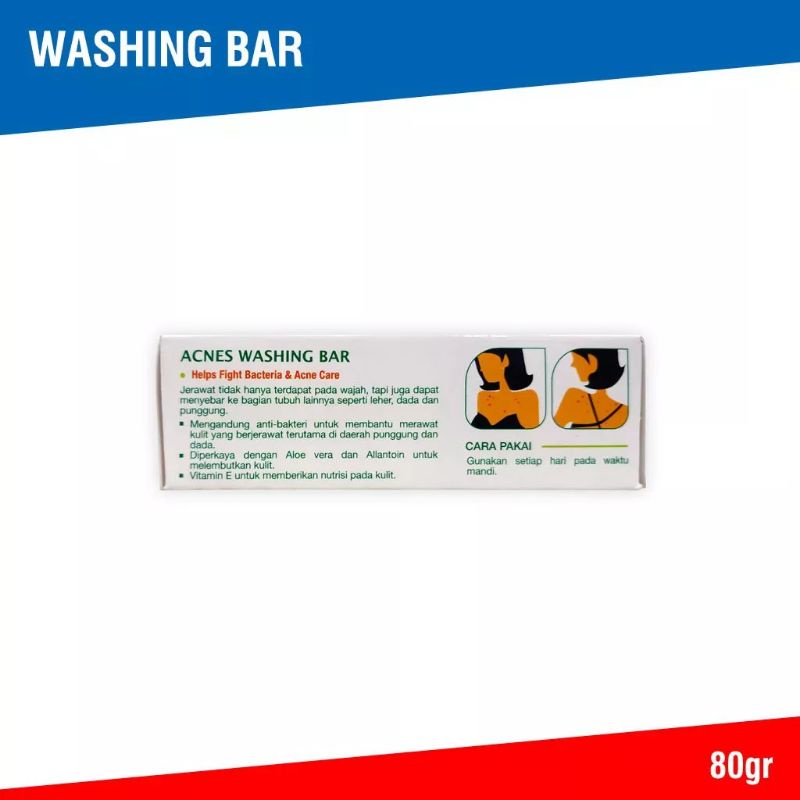 Acnes Washing Bar 80g