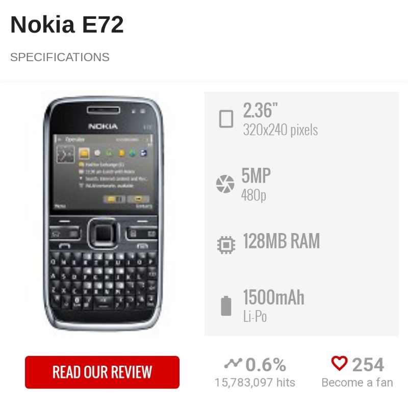 NOKIA E72 BARU HP JADUL HP NOSTALGIA 100% ORIGINAL