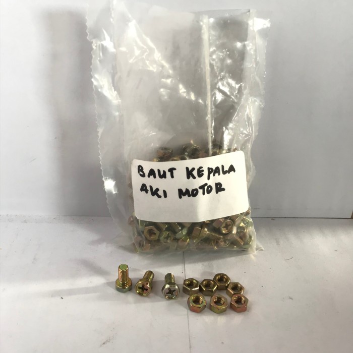 BAUT KEPALA AKI MOTOR