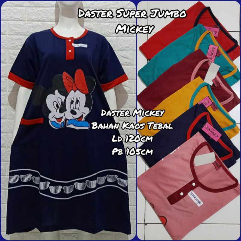 Daster kaos Jumbo Daster Bumil Dewasa