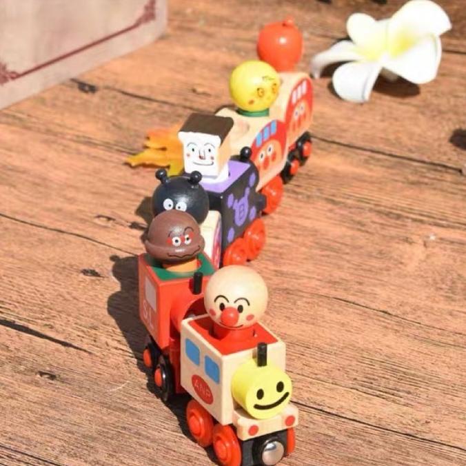 Diskon Spesial Anpanman Magnetic Train - Mainan Kereta Magnet - Pretend Play Termurah