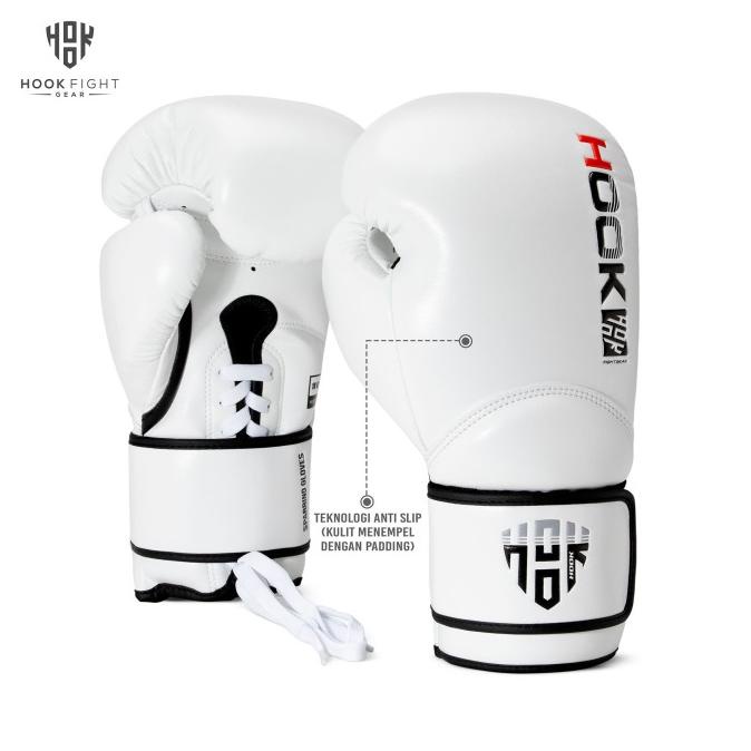 Sarung Tinju Boxing Gloves Tali Sparring Hook MuayThai Gloves Lace Up