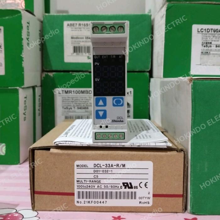 Terlaris Shinko Dcl-33A-R/M Temperature Controller Dcl-33A-R/M 100-240V 50/60Hz