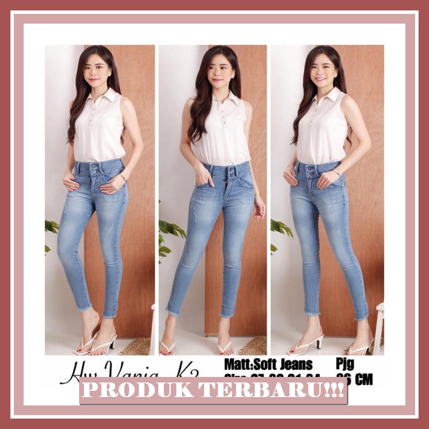 Celana Jeans Wanita Kekinian Jins Jean Nyaman Dipakai Terbaru 2023 Korean Style Clana Hightwaist Cod