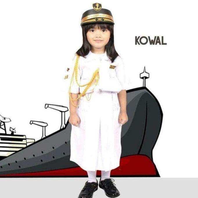dijual pet profesi TNI AL anak-topi TNI AL anak