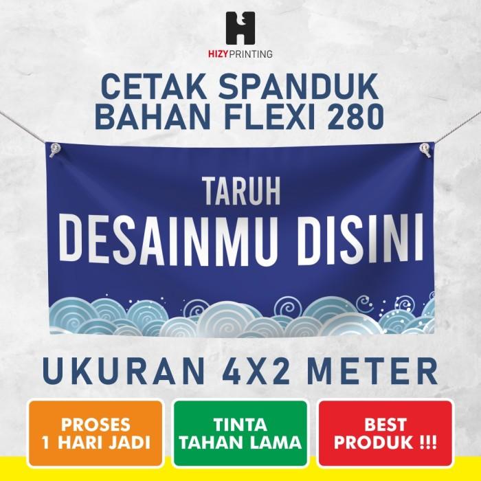 Terlaris Cetak Banner / Spanduk Ukuran 4X2 Meter - 1 Hari Jadi 