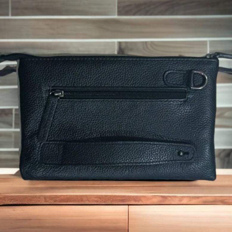 Tewrlaris Hand Bag Pria Kulit Asli Garut Punya