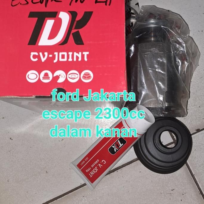 as roda dalam kanan ford escape 2300cc as roda botol kanan escape 2300