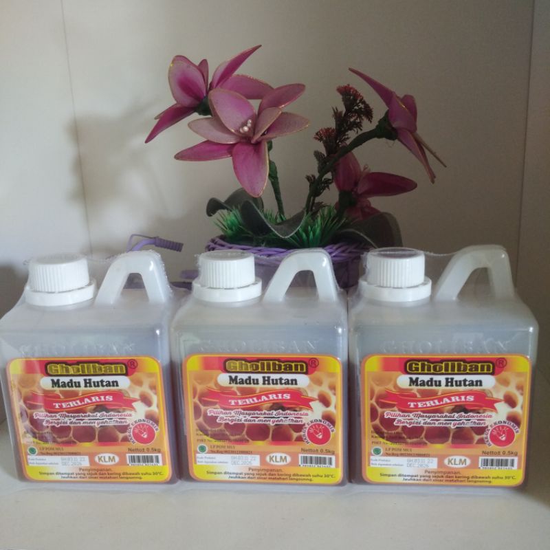 

Madu hutan Kalimantan Gholiban ½kg original murah